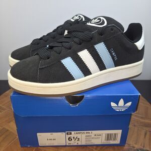 adidas Originals Campus 00s Sneakers Size 6.5Y Youth / 7.5 Women's JS0053 Black